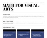 Math for Visual Arts