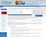 Unit 1: Hazards at Transform Plate Boundaries