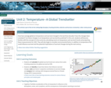 Unit 2: Temperature--a global trendsetter