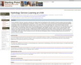 Hydrology Service-Learning at UVM