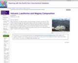 Volcanic Landforms and Magma Composition