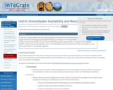 Unit 6: Groundwater Availability and Resources