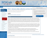 Part 1: Sensory data collection protocol development
