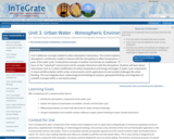 Unit 3. Urban Water - Atmospheric Environment Interactions