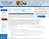 Unit 3: Geologic Record of Past Climate