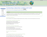 Constructing a data-driven rainfall-runoff model