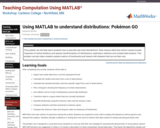 Using MATLAB to understand distributions: PokÃmon GO