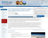 Unit 4: Balancing the Radiation Budget: A Jigsaw Exploration of the Global Climate System (Part 1)