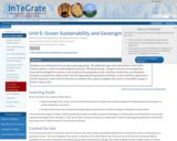 Unit 6: Ocean Sustainability and Geoengineering