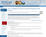 Unit 2.2: Mitigation Using Low Impact Development (LID) Controls