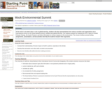 Mock Environmental Summit