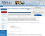 Unit 1: Introduction to Global Food Security