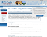 Unit 1: The Food-Energy-Water Connection