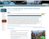 Unit 2.2: Change Detection with Kinematic GPS/GNSS