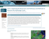 Unit 1: Exploring the Reservoirs and Pathways and Methods to Measure the Hydrologic Cycle