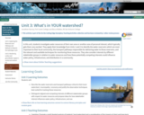 Unit 3: What's in YOUR watershed?