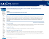 Action Plan for Impacting Your Sustainable Development Goal
