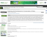 Exploring Soil Development & Conservation of Mass