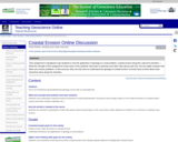 Coastal Erosion Online Discussion