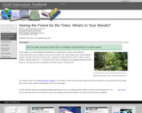 Earth Exploration Toolbook Chapter: Seeing the Forest for the Trees: What's in Your Woods?