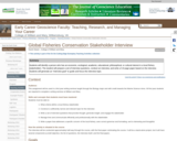 Global Fisheries Conservation Stakeholder Interview