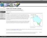Earth Exploration Toolbook Chapter: Pollen and Climate Change