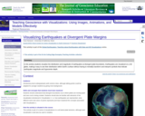 Visualizing Earthquakes at Divergent Plate Margins