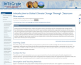 Introduction to Global Climate Change Through Classroom Discussion