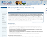 Determining Carbon Storage in Garcelon Bog