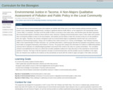 Environmental Justice in Tacoma: A Non-Majors Qualitative Assessment of Pollution and Public Policy in the Local Community