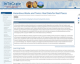 Hazardous Waste and Toxics: Real Data for Real Places
