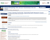 Living Learning Community: Spaceship Earth Research Course