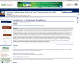 Introduction to Carbonate Equilibrium