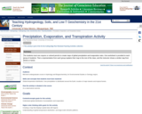Preciptation, Evaporation, and Transpiration Activity