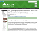 VEPP: Volcano Monitoring and Interpretation of Real-Time Data: A Project for Non-Science Majors