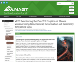 VEPP: Monitoring the Pu&#039;u &#039;Ō&#039;ō Eruption of Kīlauea Volcano Using Geochemical, Deformation and Seismicity Timeseries Data
