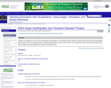 2004 Asian Earthquake and Tsunami Disaster Project