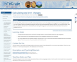 Calculating sea level changes