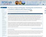 The 2014 La Habra earthquake: Teaching Risk and Resilience in Southern California with Citizen Science