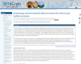 Evaluating natural hazards data to assess the risk to your California home