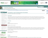 Geoethics and Professional Societies