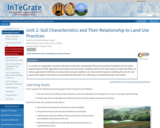 Unit 2: Soil Characteristics and Their Relationship to Land Use Practices