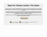 Open for Climate Justice: The Game