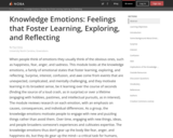 Knowledge Emotions: Feelings that Foster Learning, Exploring, and Reflecting