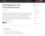 Self-Regulation and Conscientiousness