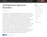 Schizophrenia Spectrum Disorders