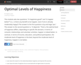 Optimal Levels of Happiness