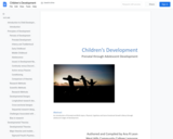 Children’s Development: Infancy through Middle Childhood