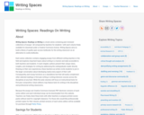 Writing Spaces ; Writing Spaces Volume I