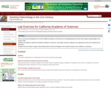 Lab Exercise for California Academy of Sciences